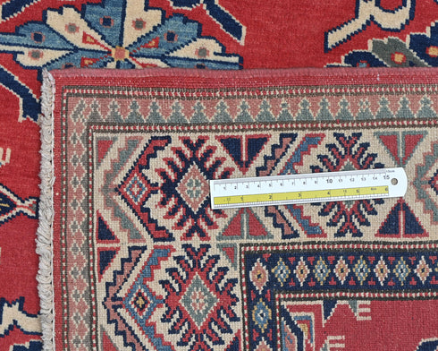 3x5 Ft Red Shirvan Afghan Hand Knotted Traditional Wool Area Rug